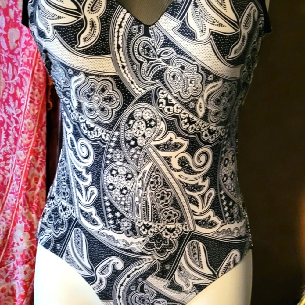 Black and white bathing suits 6